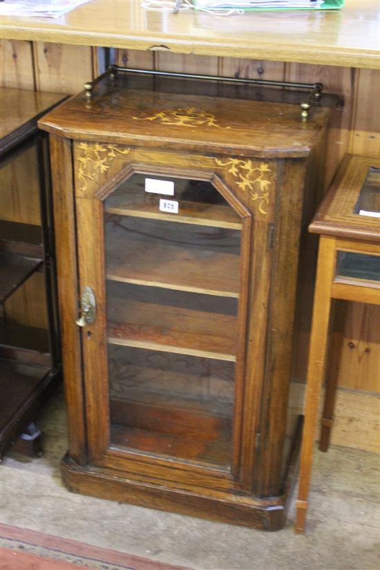 Inlaid music cabinet